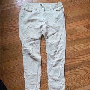 Linen/cotton pants